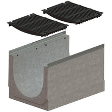 Load image into Gallery viewer, 20" Concrete trench drain (MEGA 500FC), E-F Class