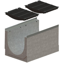 Load image into Gallery viewer, 20" Concrete trench drain (MEGA 500FC), E-F Class
