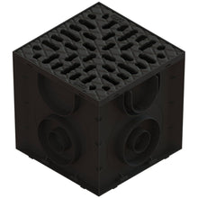 Load image into Gallery viewer, 10x10 Plastic catch basin (EASY 250-CBP), cast iron grate, A Class