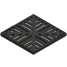 Load image into Gallery viewer, 11x11 Ductile cast iron grate (snowflake), B Class