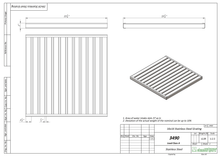 Load image into Gallery viewer, 15x15 Stainless steel grate (ADA/Heel-proof), A Class