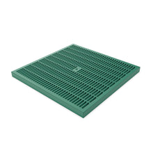 Charger l'image dans la galerie, 22x22 Plastic catch basin (BASE 550-CBP), green plastic grate, A Class