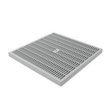 Load image into Gallery viewer, 22x22 Plastic catch basin (BASE 550-CBP), gray plastic grate, A Class
