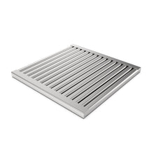Load image into Gallery viewer, 22x22 Plastic catch basin (BASE 550-CBP), stainless steel grate ADA/Heel-proof, C Class