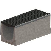 Load image into Gallery viewer, 12" Concrete trench drain (MEGA 300FC), E-F Class