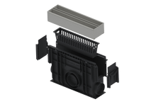 Load image into Gallery viewer, SLOT drain stainless clean-out system