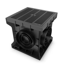 Load image into Gallery viewer, 12x12 Plastic catch basin (BASE 300-CBP), plastic grate, A Class