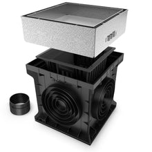 Charger l'image dans la galerie, 16x16 Plastic catch basin (BASE 400-CBP), galvanized fillable slot, C Class