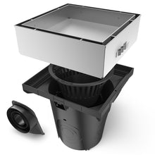 Charger l'image dans la galerie, 16x16 Plastic NEO catch basin (NEO 400-CBP), stainless fillable slot, C Class