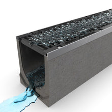 Load image into Gallery viewer, 8" Concrete trench drain (PRO 200FC), D-E class