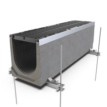 Load image into Gallery viewer, 8" Concrete trench drain (PRO 200FC), D-E class