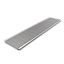 Load image into Gallery viewer, 8" Plastic trench drain (BASE 200P), galvanized steel grate "mesh" ADA/Heel Proof, A class