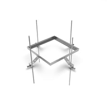 Load image into Gallery viewer, 12" x 12" BASE Galvanized Steel Frame for Basin Grates