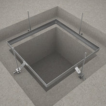 Charger l'image dans la galerie, 22" x 22" BASE Galvanized Steel Frame for Basin Grates