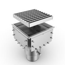 Charger l'image dans la galerie, 8" STAINLESS inline catch basin