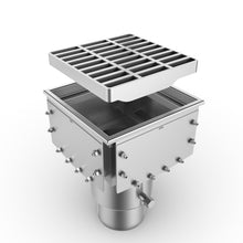 Charger l'image dans la galerie, 8" STAINLESS inline catch basin