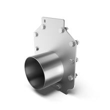 Charger l'image dans la galerie, Stainless Steel SL5 End Cap horizontal outlet 4'' for Slot module system