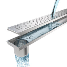 Load image into Gallery viewer, Stainless Balcony & Deck trench drain
