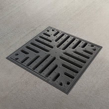 Load image into Gallery viewer, 12x12 Plastic catch basin (BASE 300-CBP), cast iron grate, B Class