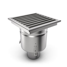 Charger l'image dans la galerie, 10x10 Stainless Steel Floor Drain