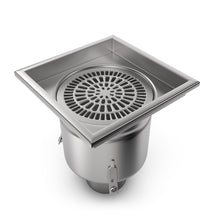 Charger l'image dans la galerie, 10x10 Stainless Steel Floor Drain