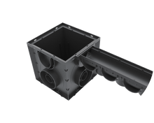 Charger l'image dans la galerie, Easy X1 universal adapter (connects EASY X1 channels with EASY catch basins, EASY sand traps and EASY 2 channels)