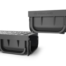 Load image into Gallery viewer, 4" EASY 2 plastic trench drain, galvanized grate