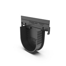 Charger l'image dans la galerie, 4" Base plastic no-slope channel end cap