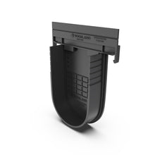 Charger l'image dans la galerie, 4" Base plastic no-slope channel end cap