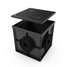 Charger l'image dans la galerie, 16x16 Plastic catch basin (BASE 400-CBP), plastic grate, A Class