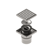 Load image into Gallery viewer, 6x6 stainless steel floor drain