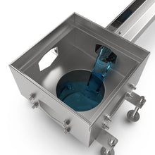 Load image into Gallery viewer, Mini slot trap with vertical outlet, grate and debris basket
