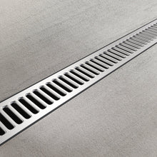 Load image into Gallery viewer, 3" EASY 1 plastic trench drain, stainless grate