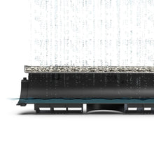 Charger l'image dans la galerie, 4" Plastic trench drain (BASE 100P-HE), gravel grate (light), A Class