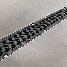 Load image into Gallery viewer, 4" Plastic trench drain (PRO 100P), ductile iron grate, D class