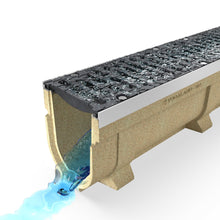 Load image into Gallery viewer, 6" Polymer concrete trench drain (PRO 150PC), D-E Class