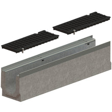 Load image into Gallery viewer, 4.5" Concrete trench drain (MEGA 110FC), D-E Class