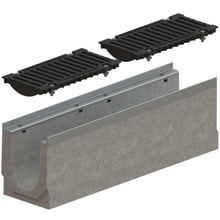 Load image into Gallery viewer, 6.5" Concrete trench drain (MEGA 160FC), E-F Class