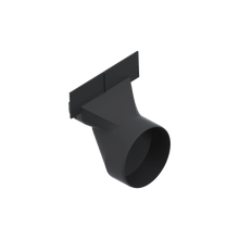 Charger l'image dans la galerie, 4" Base plastic end cap w/ 4" outlet (2"-8" depth)