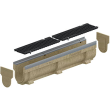 Load image into Gallery viewer, 4" Polymer concrete trench drain (PRO 100PC), D-E Class