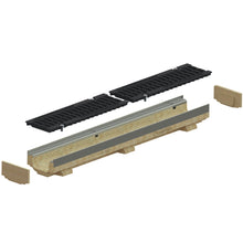 Load image into Gallery viewer, 4" Polymer concrete trench drain (PRO 100PC), D-E Class