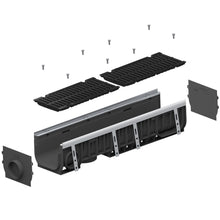 Load image into Gallery viewer, 8" Plastic trench drain (PRO 200P), D Class