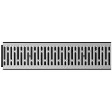 Load image into Gallery viewer, 8" Plastic trench drain (BASE 200P), stainless steel grate, A class