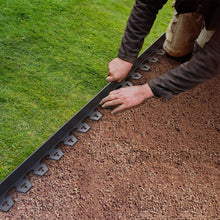 Load image into Gallery viewer, Plastic (No-Dig) Garden Landscape Edging