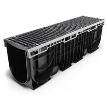 Load image into Gallery viewer, 8" Plastic trench drain (PRO 200P), D Class
