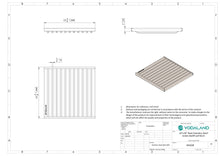 Load image into Gallery viewer, 15x15 Base stainless steel heavy-duty grate (ADA/Heel-proof), B Class
