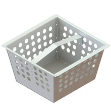 Load image into Gallery viewer, 16x16 Plastic catch basin (BASE 400-CBP), galvanized steel grate, A Class
