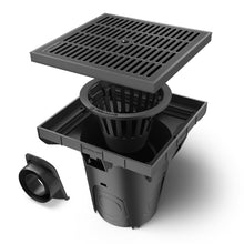 Charger l'image dans la galerie, 12x12 Plastic NEO catch basin (NEO 300-CBP), Plastic grate, A Class
