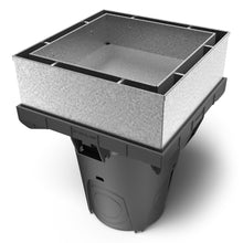 Charger l'image dans la galerie, 12x12 Plastic NEO catch basin (NEO 300-CBP), galvanized fillable slot, C Class
