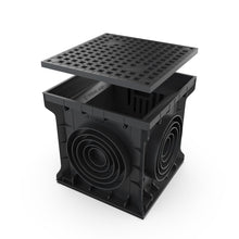 Load image into Gallery viewer, 16x16 Plastic catch basin (BASE 400-CBP), plastic grate, A Class
